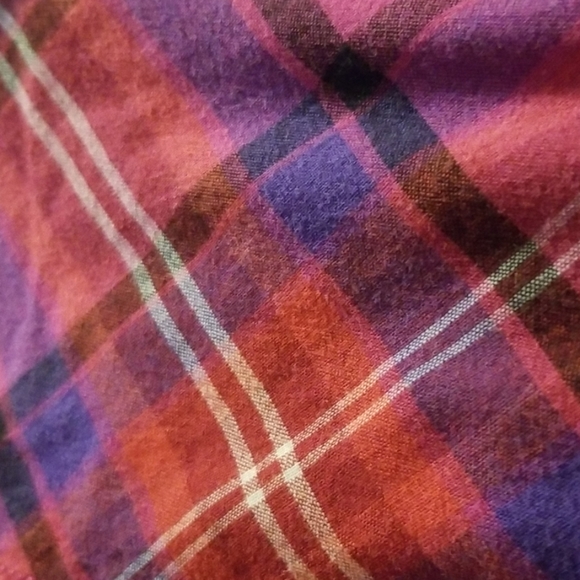 (🏷2/20)Pink Plaid L/S Shirt - Picture 3 of 5